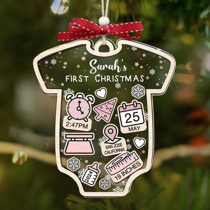 Baby's First Christmas Ornament - CF63