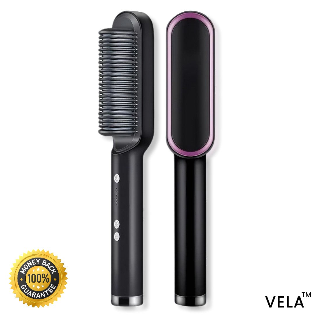 Vela™️ - Hair Straightener Brush