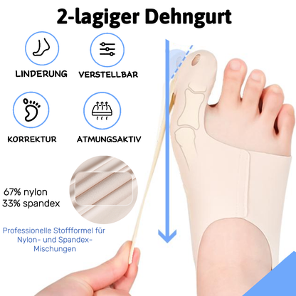 Hallux-Valgus-Korrektursocken