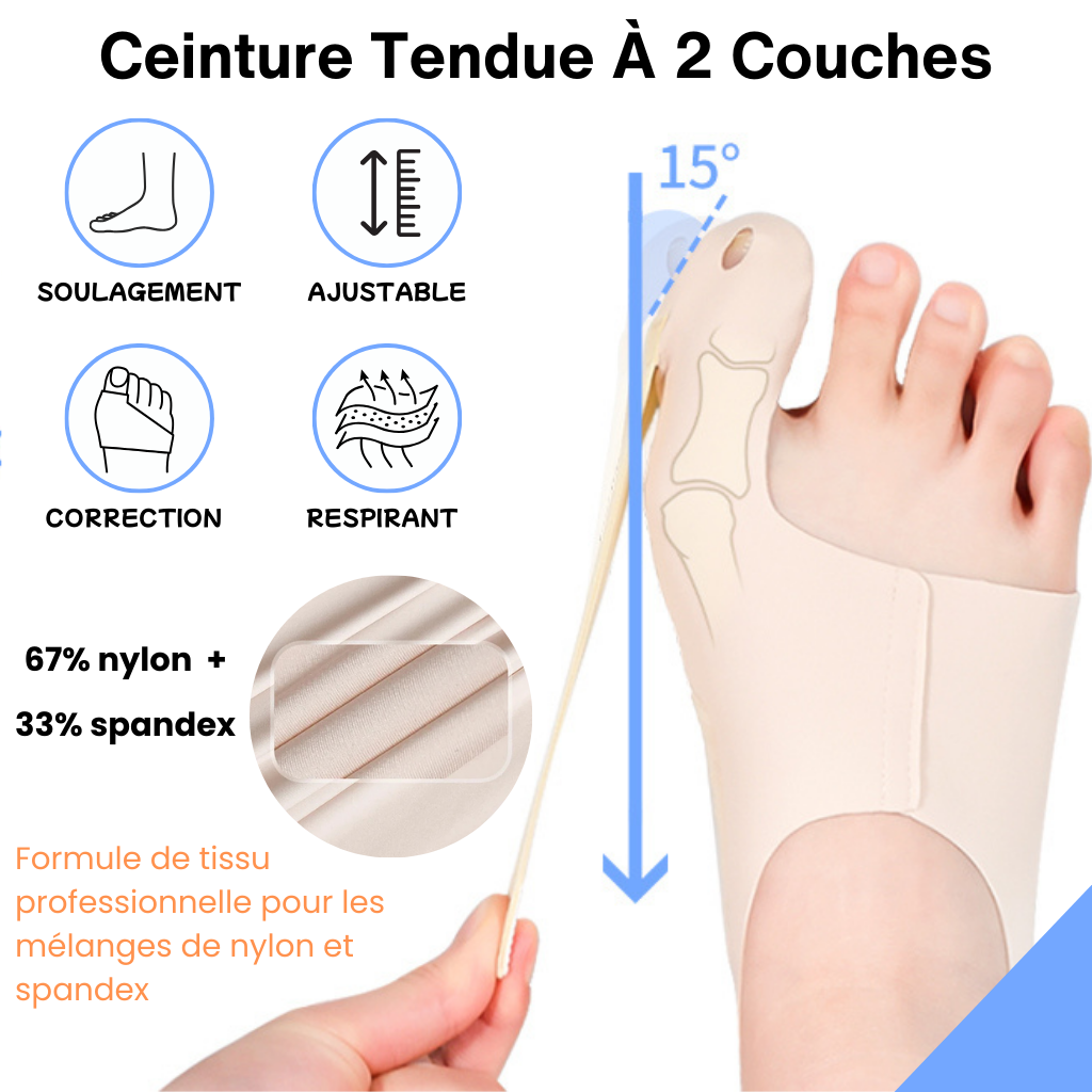 Chaussettes Correctrices pour Hallux Valgus