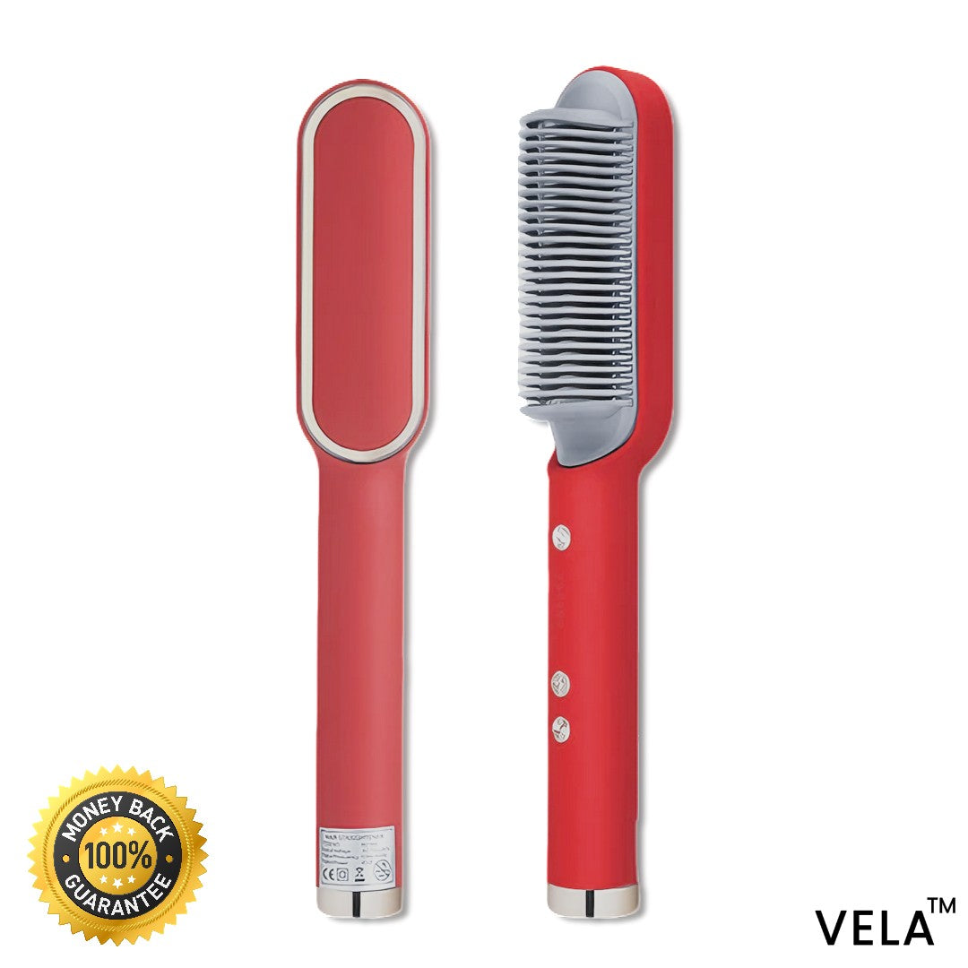 Vela™️ - Hair Straightener Brush