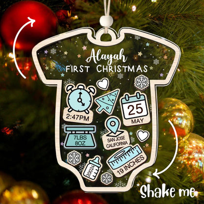 Baby's First Christmas Ornament - CF63