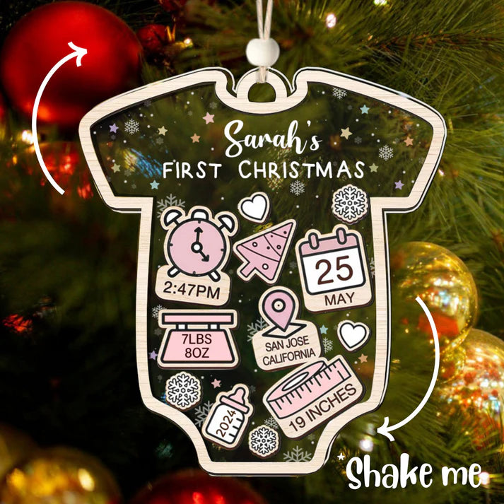 Baby's First Christmas Ornament - CF63